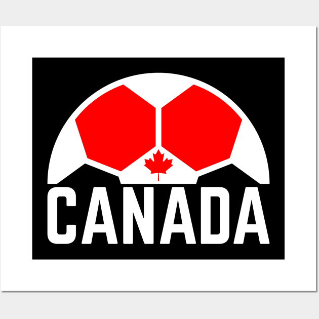 Support Canada Soccer team. Wall Art by Emma